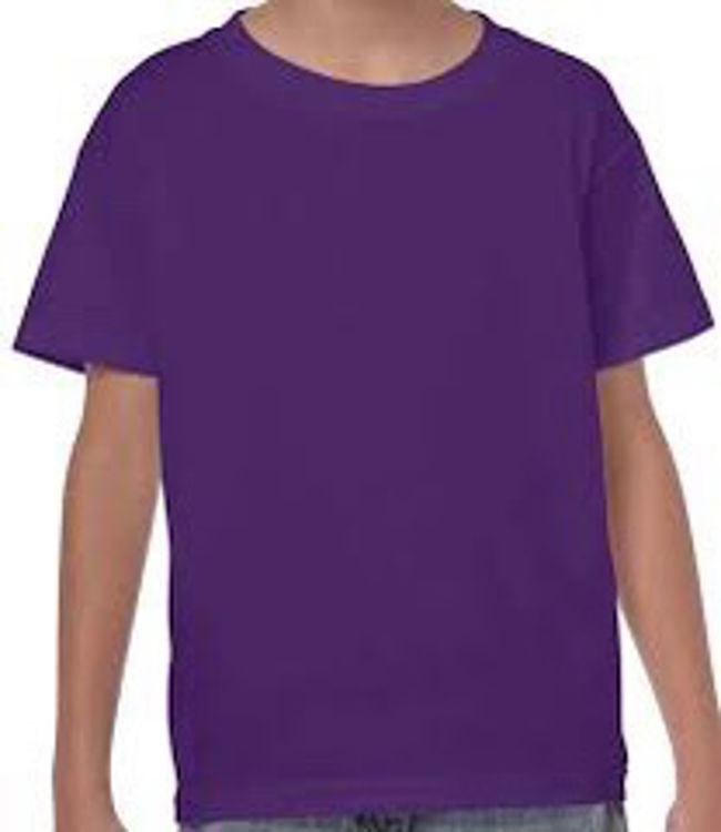 Picture of BOYS/GIRLS COTTON PLAIN T-SHIRTS 3-14 YEARS